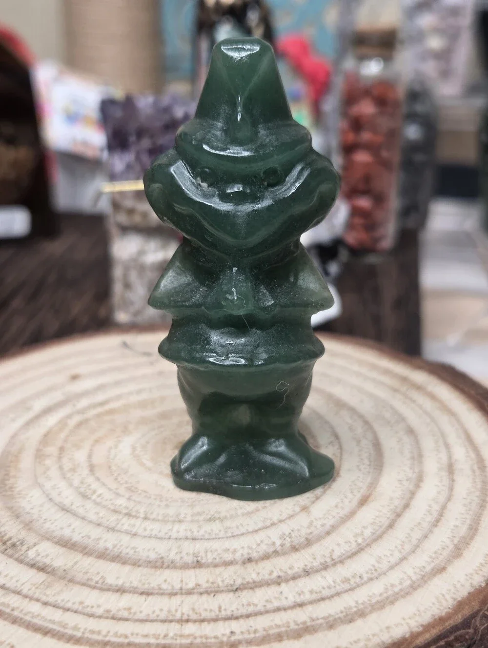 Green Aventurin Grinch (Good Luck)